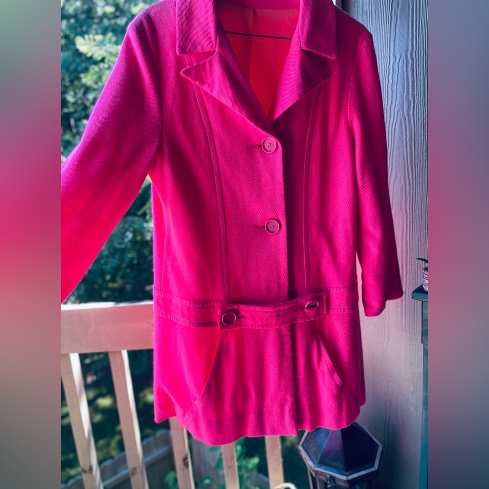 Pink blazer